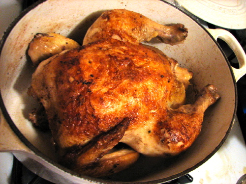 Chicken Roasted in a Pot Recipe
