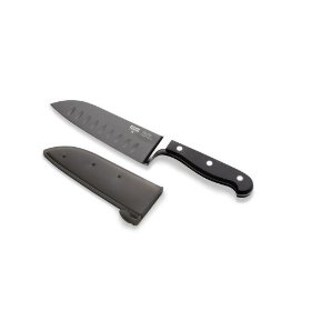 Kuhn Rikon Noir Forged 6-inch Santoku Knife